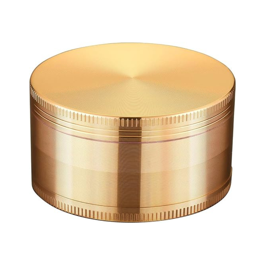 ALUMINIUM METAL 2.5 INCHES GRINDER - PACK OF 6 | ASSORTED COLORS (G35)