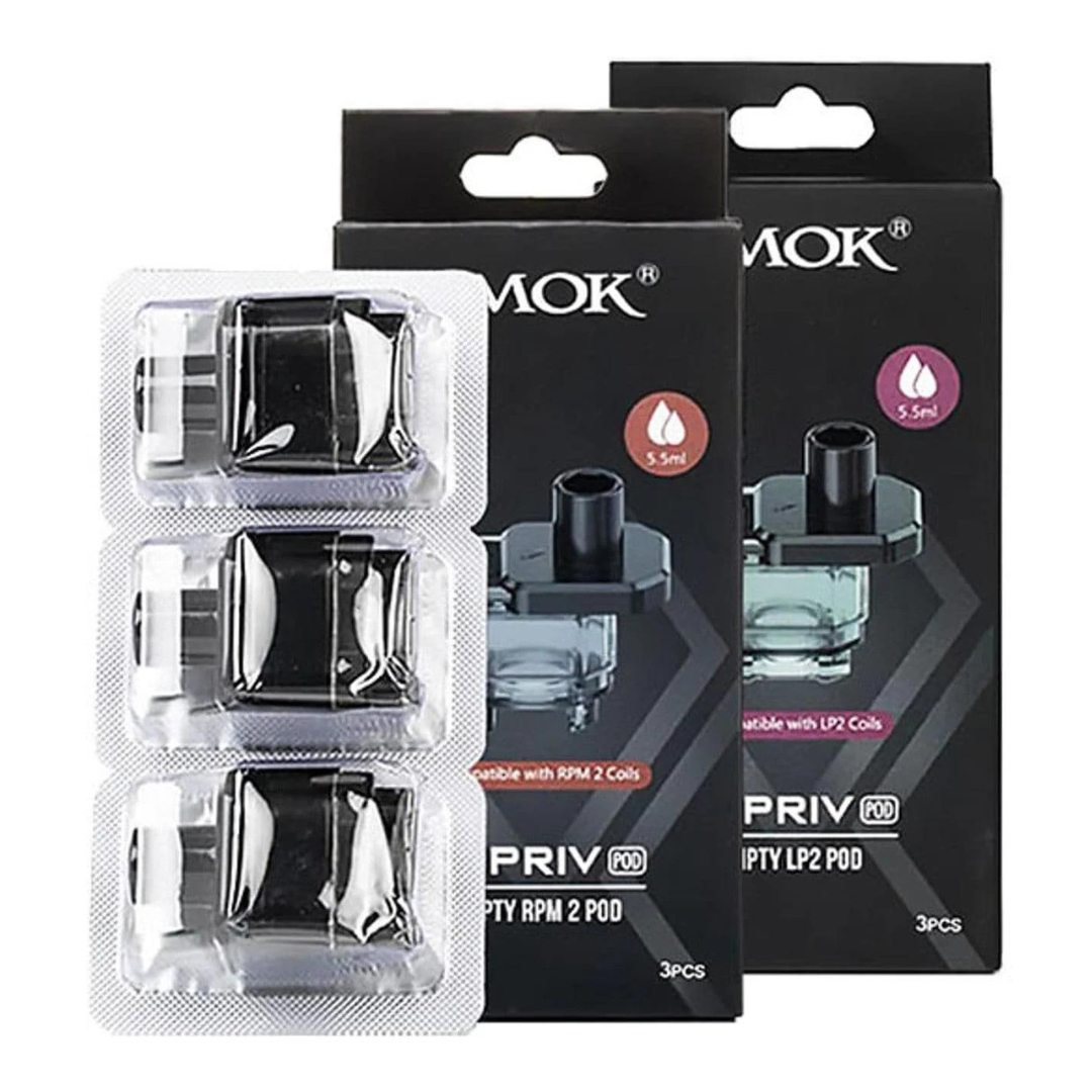 SMOK G-PRIV 5.5ML REPLACEMENT PODS - PACK OF 3