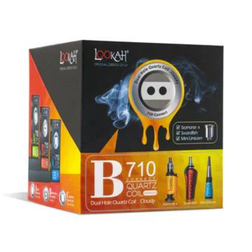 LOOKAH B 710 DISH QUARTZ COIL - PACK OF 5