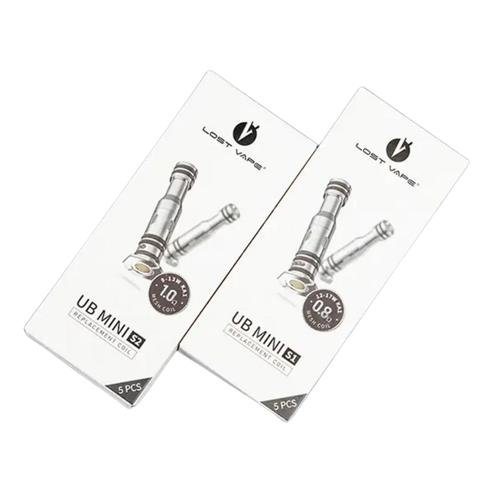 LOST VAPE UB MINI S REPLACEMENT COILS 1 COUNT - PACK OF 5