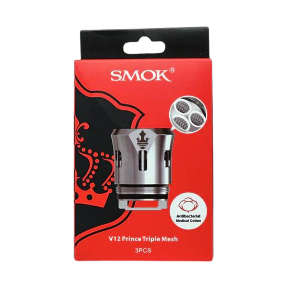SMOK V12 PRINCE TRIPLE MESH 1 COUNT - PACK OF 3