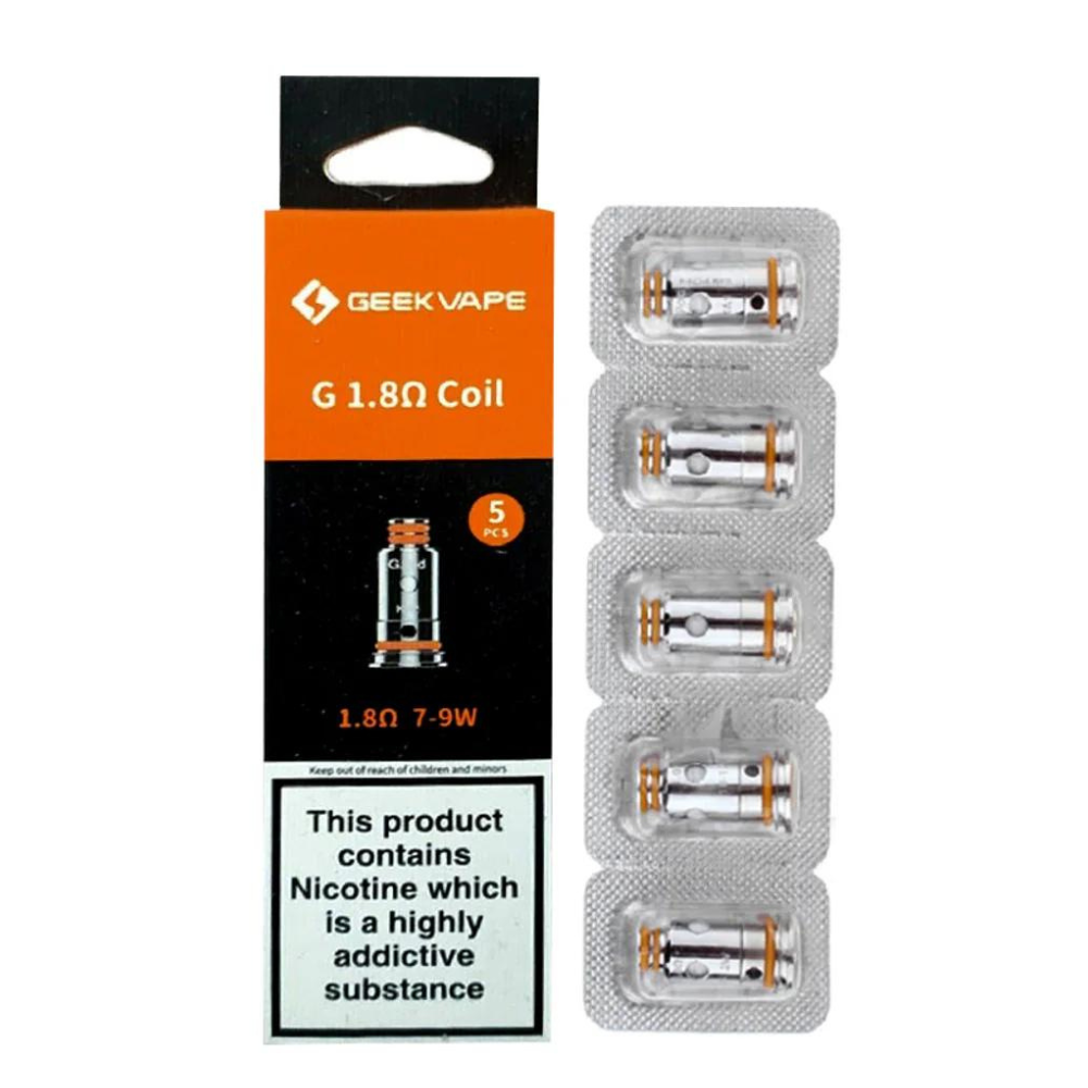 GEEKVAPE G1.8 OHM COIL 1 COUNT - PACK OF 5