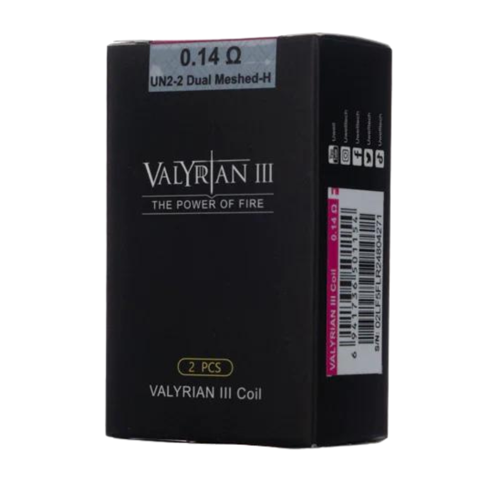 UWELL VALYRIAN III 0.14 OHM MESH COIL- PACK OF 2