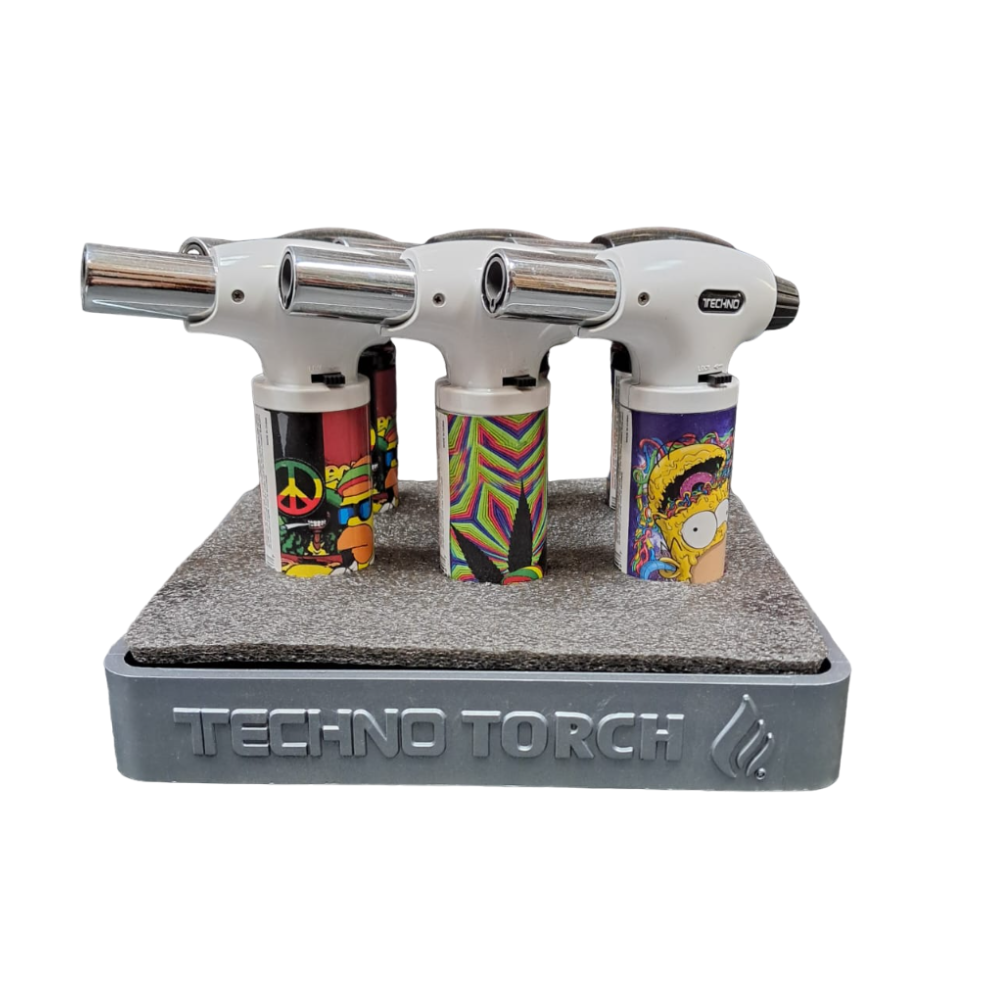 TECHNO TORCH SIMPSON DUCK LIGHTER - PACK OF 6