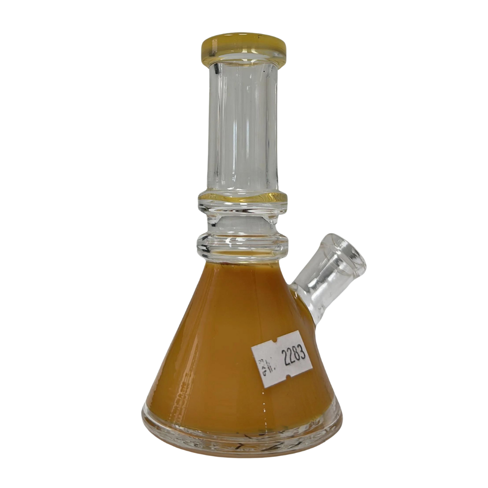 4 INCHES OIL SHOWERHEAD GLASS WATER PIPE ASSORTED COLORS (WP161)