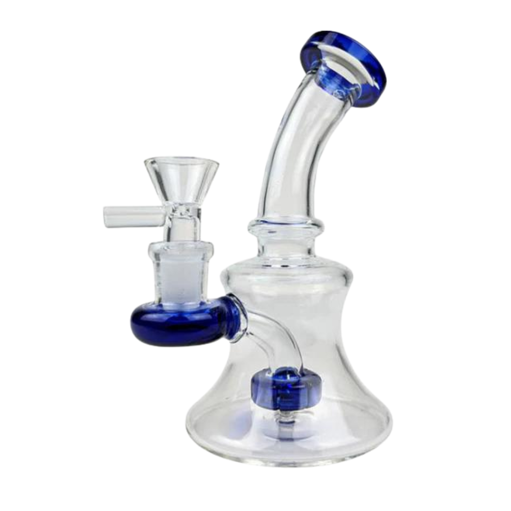 5.5 INCHES BANGER HANGER DAB RIG GLASS WATER PIPE (WP34)