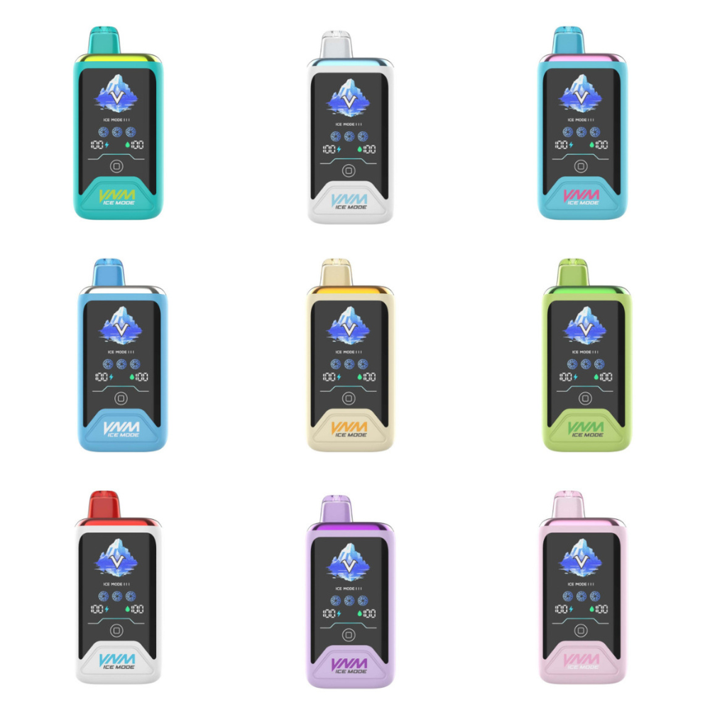 VNM ICE MODE 30000 PUFFS DISPOSABLE VAPE - DISPLAY OF 5