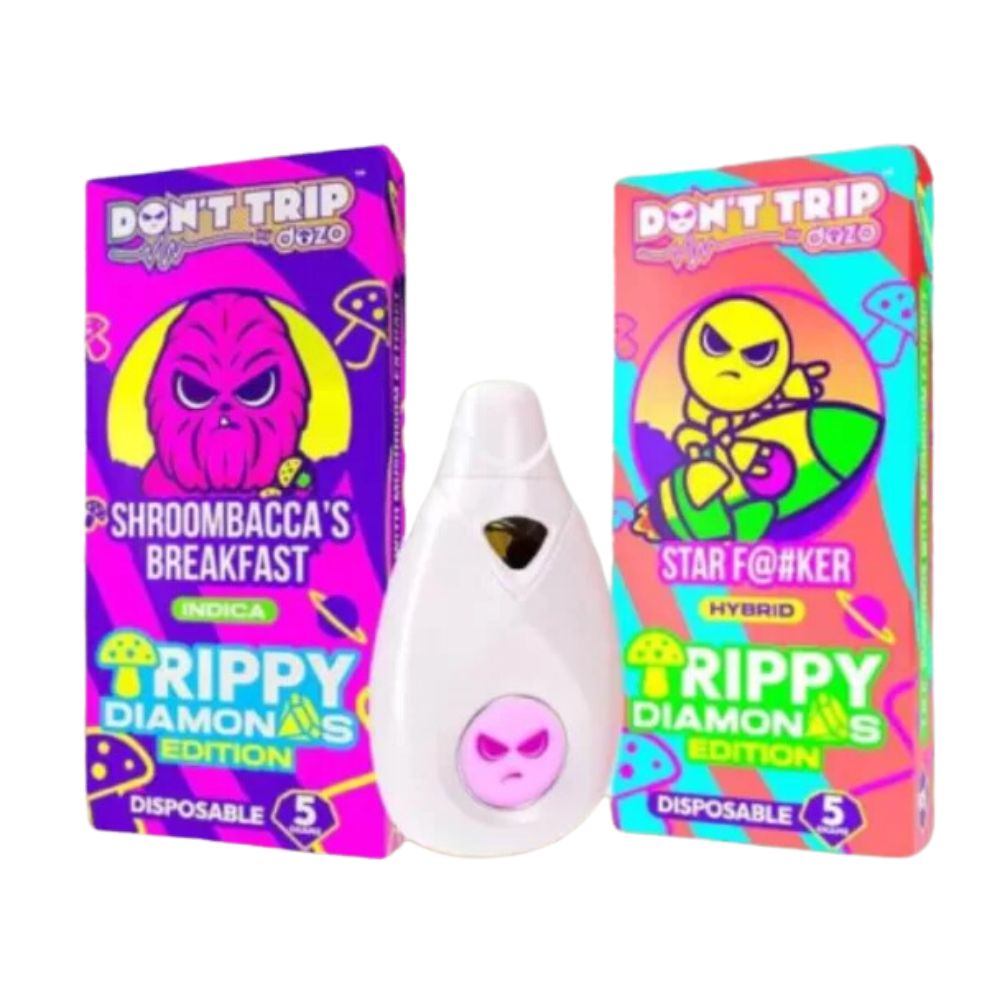 DOZO DON'T TRIP TRIPPY DIAMONDS EDITION 5G DISPOSABLE - PACK OF 5