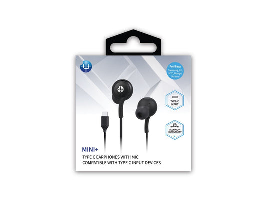 UPLUS MINI+ TYPE C EARPHONES WITH MIC