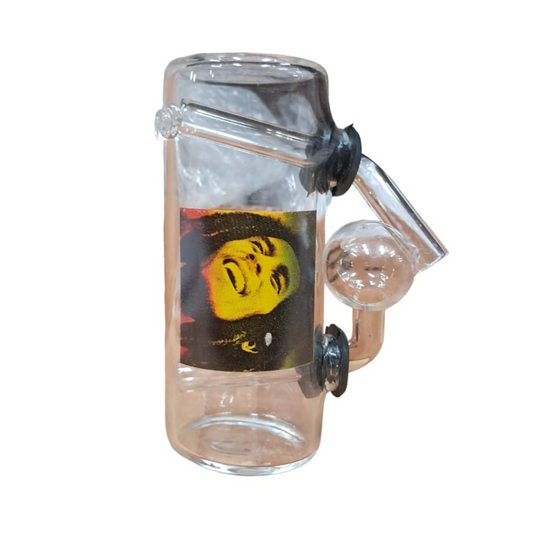 4 INCHES GLASS OIL BURNER BONG WATER PIPE (WOB19)