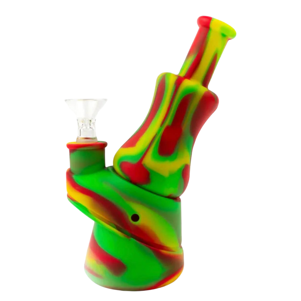 5 INCHES SILICONE WATER PIPE