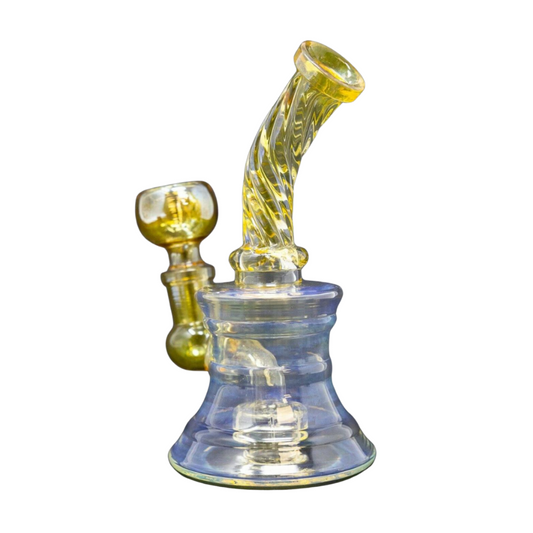 8 INCHES BEAKER BONG PERCOLATOR GLASS WATER PIPE