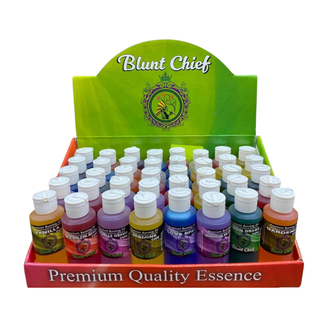 BLUNT CHIEF BURNING OIL - PACK OF 40