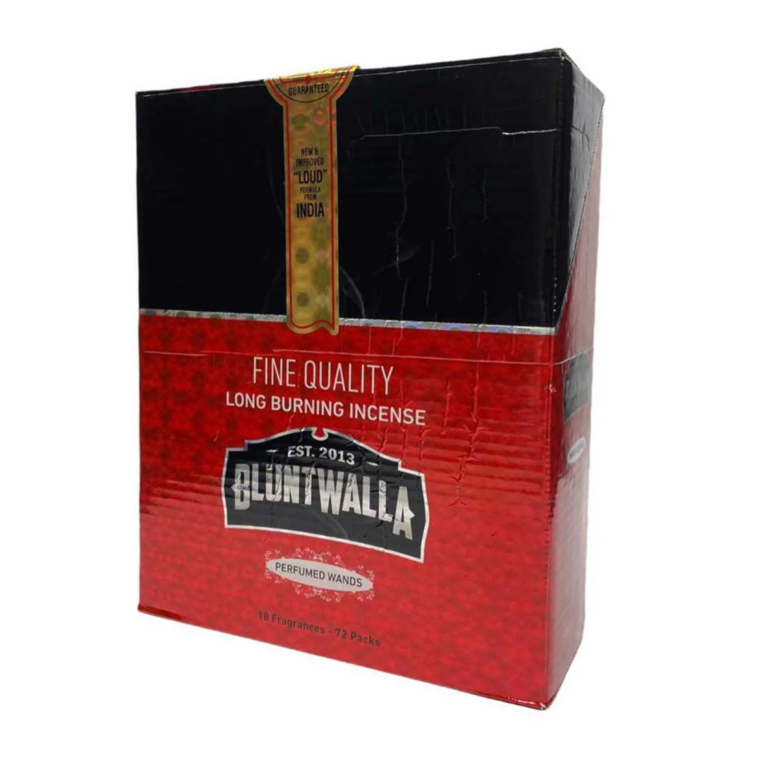 BLUNTWALLA INCENSE PERFUME WANDS | 18 FRAGRANCES - PACK OF 72