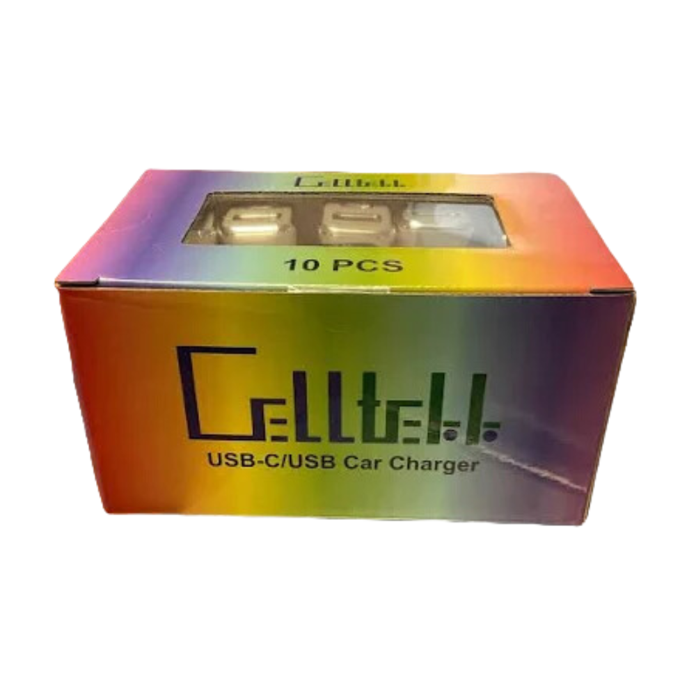 CELLTELL USB CAR CHARGER - PACK OF 10