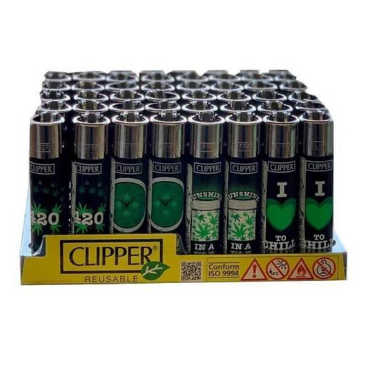 CLIPPER REUSEABLE CHILL LIGHTER - PACK OF 48