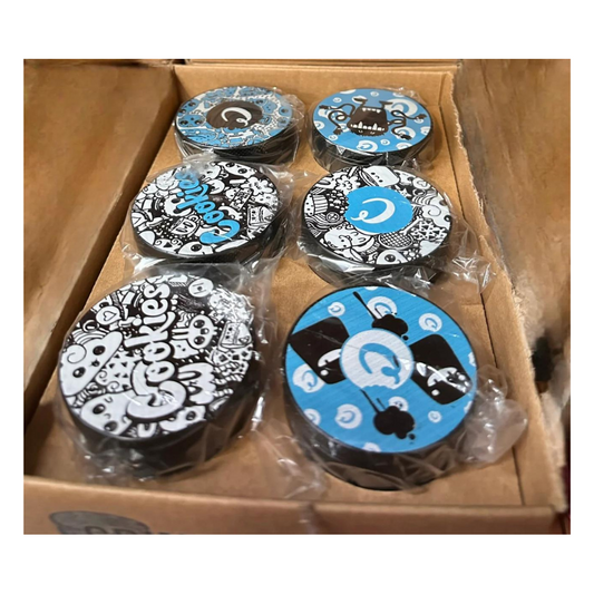 COOKIES MULTI DESIGN GRINDER - PACK OF 6