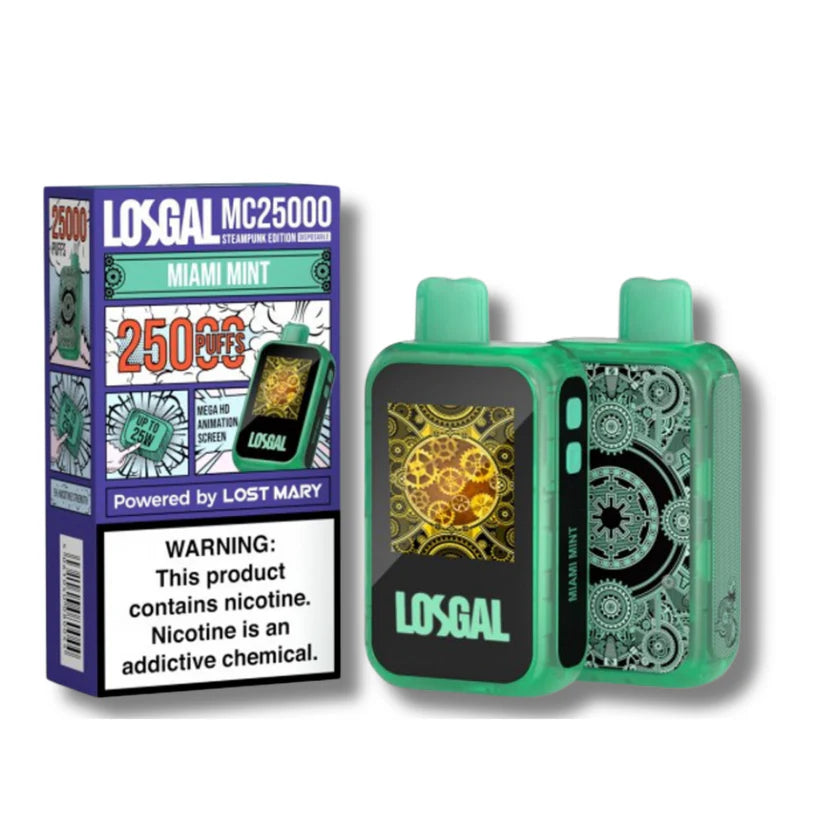 LOSGAL MC25000 GEOMETRIC EDITION POWERED BY LOST MARY DISPOSABLE VAPE