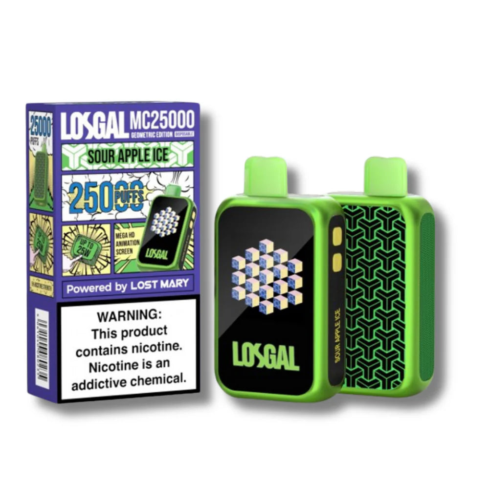 LOSGAL MC25000 GEOMETRIC EDITION POWERED BY LOST MARY DISPOSABLE VAPE