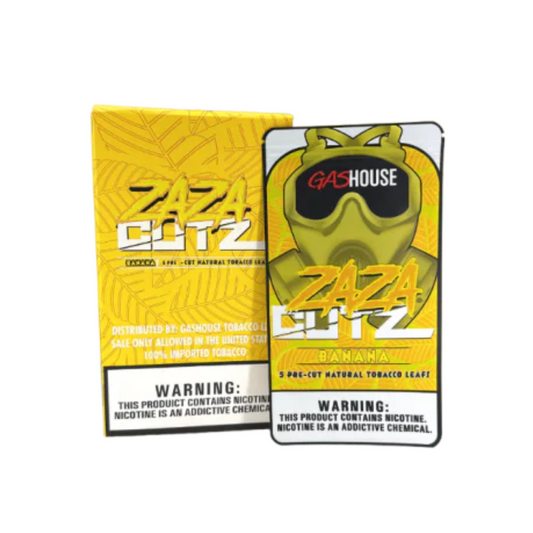 GAS HOUSE ZAZA CUTZ LEAF WRAPS | PACK OF 5 - PACK OF 5