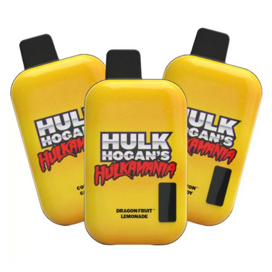 HULK HOGAN HULKAMANIA 8000 PUFFS DISPOSABLE VAPE - PACK OF 5