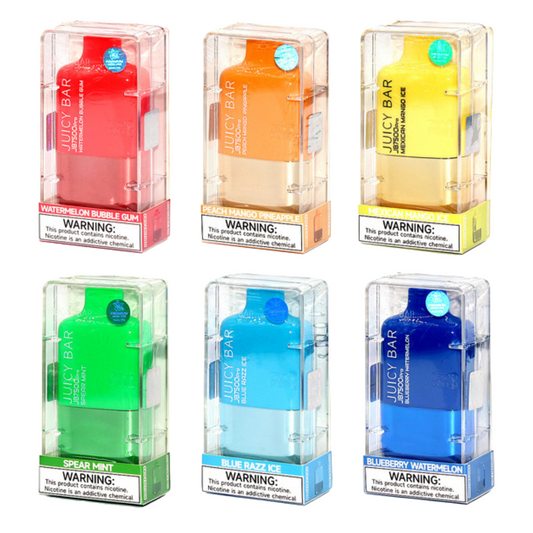 JUICY BAR JB7500 PRO 7500 PUFFS DISPOSABLE VAPE - PACK OF 10