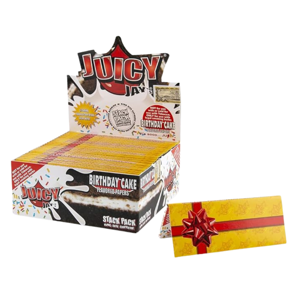 JUICY JAYS KING SIZE ROLLING PAPERS - PACK OF 24