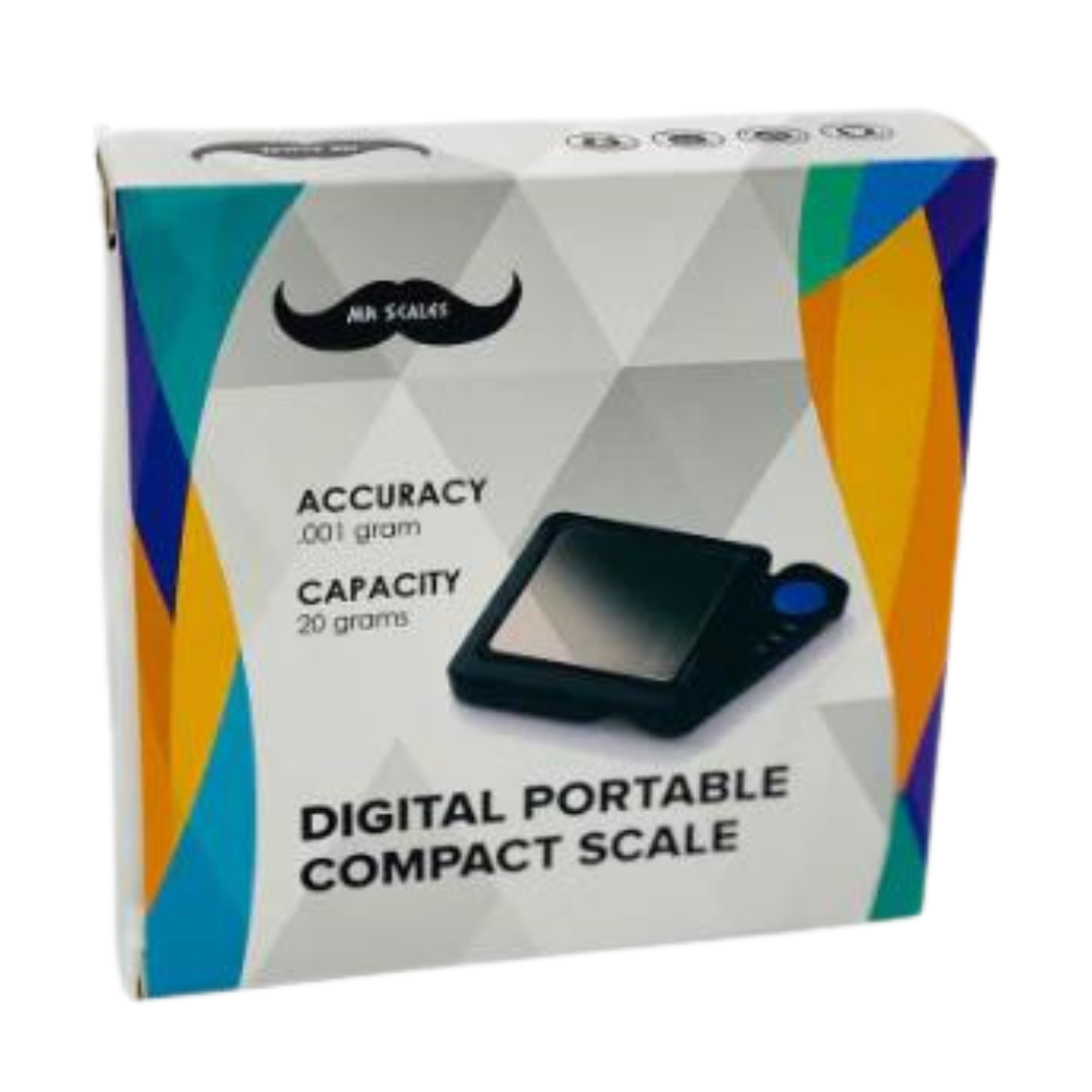 MR SCALES 1001 DIGITAL PORTABLE COMPACT 20 x 0.001G SCALE