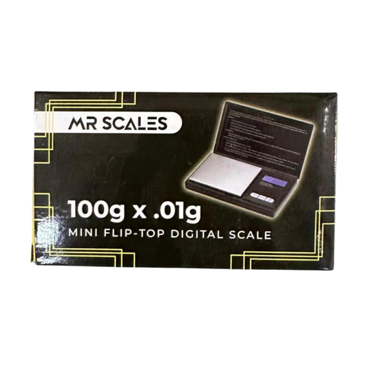 MR SCALES 1003 MINI FLIP-TOP DIGITAL 100 x 0.01G SCALE