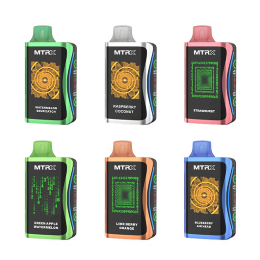 MTRX MX25000 DISPOSABLE VAPE 25000 PUFFS - PACK OF 5