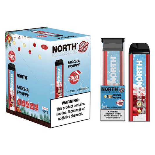NORTH HOLIDAY EDITION DISPOSABLE VAPE 5000 PUFFS - PACK OF 10