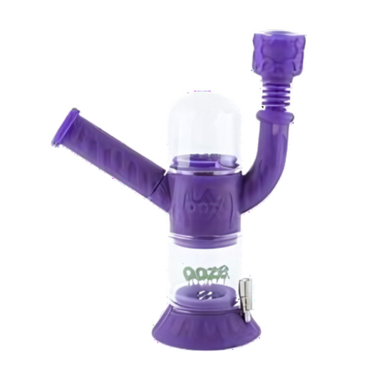 OOZE CRANIUM SILICONE WATER PIPE, DAB RIG & DAB STRAW2