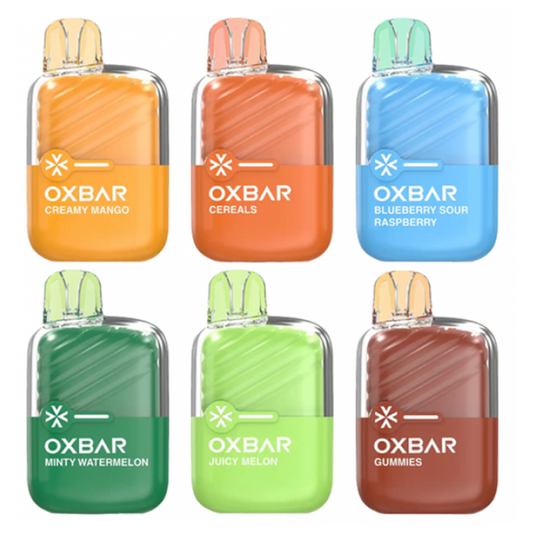 OXBAR MINI DISPOSABLE VAPE 2200 PUFFS - PACK OF 10