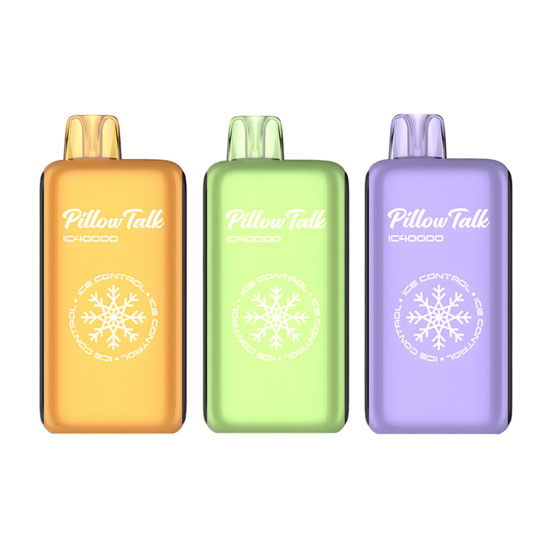 PILLOW TALK ICE CONTROL IC40000 DISPOSABLE VAPE - PACK OF 5