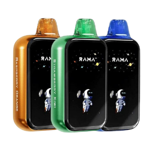 RAMA BY YOVO DISPOSABLE VAPE 16000 PUFFS - PACK OF 5