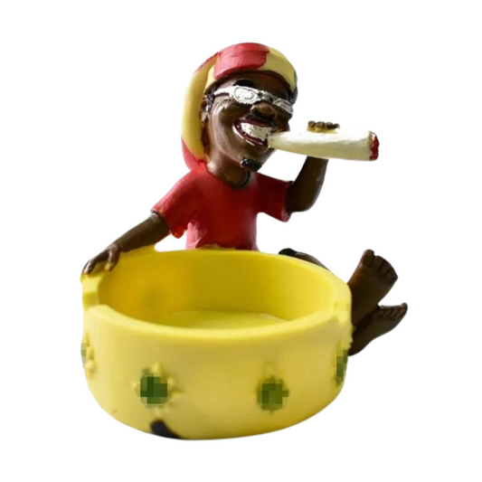 RASTA JAMAICAN MAN DESIGNED ASHTRAY