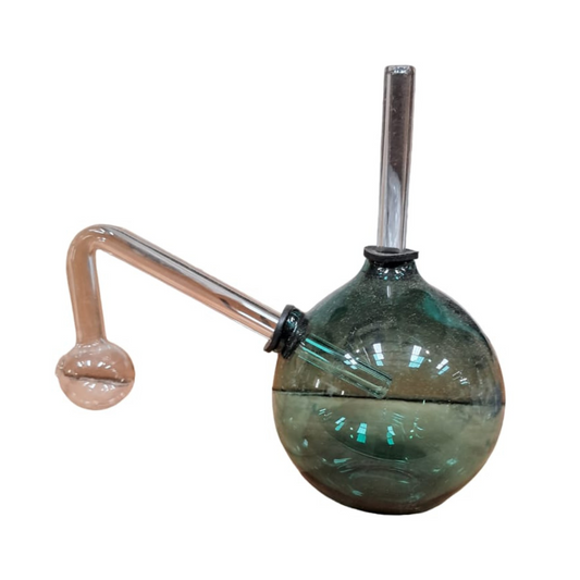 ROUND SHAPED GLASS OIL BURNER - ASSORTED