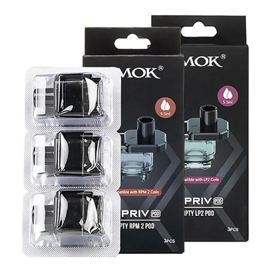 SMOK G-PRIV 5.5ML REPLACEMENT PODS - PACK OF 3