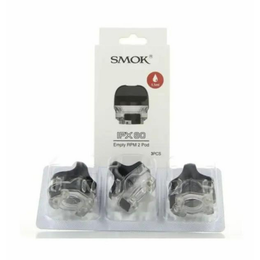 SMOK IPX 80 EMPTY RPM 2 POD - PACK OF 3