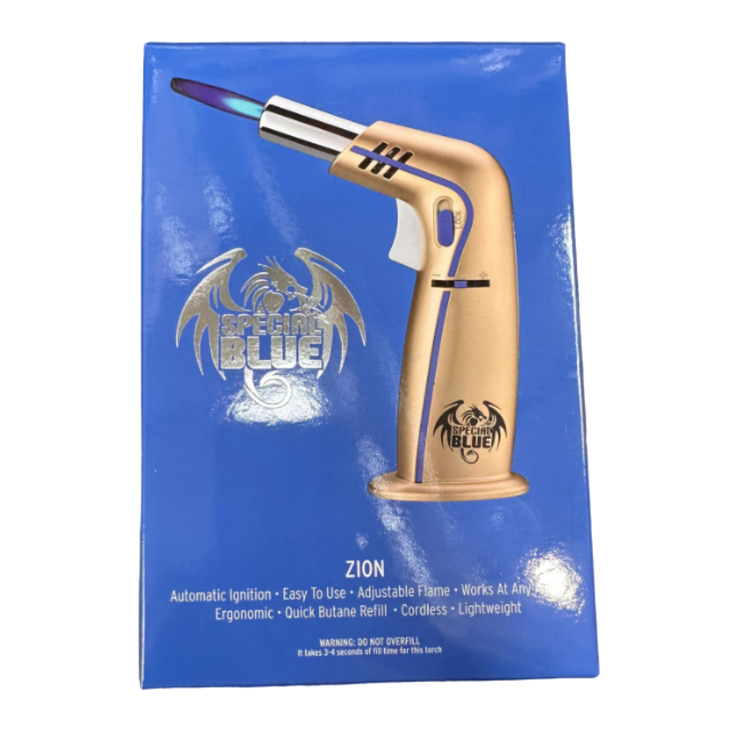 SPECIAL BLUE ZION LIGHTER TORCH