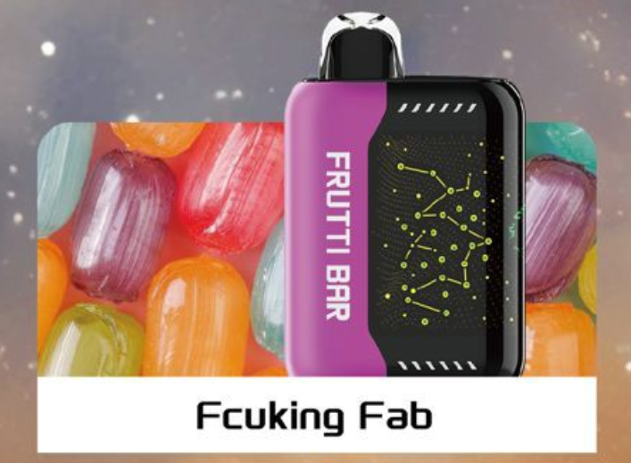 FRUTTI BAR FB25000 PUFFS DISPOSABLE VAPE - DISPLAY OF 5