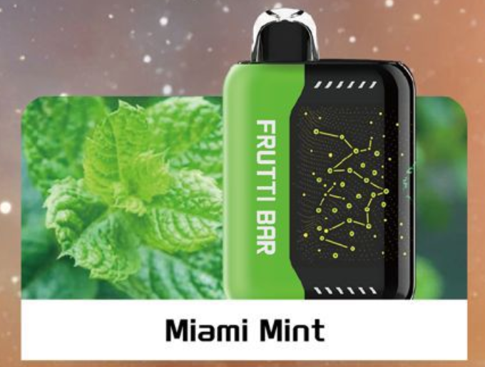 FRUTTI BAR FB25000 PUFFS DISPOSABLE VAPE - DISPLAY OF 5