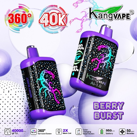 KANGVAPE 40000 PUFFS DISPOSABLE VAPE- DISPLAY OF 5