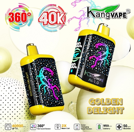 KANGVAPE 40000 PUFFS DISPOSABLE VAPE- DISPLAY OF 5