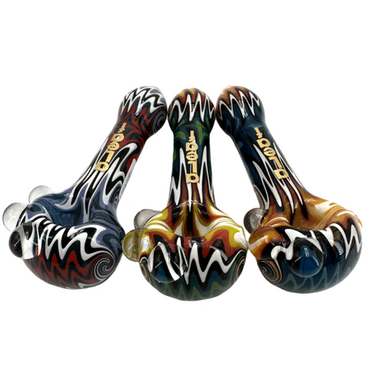 ALEAF WIG WAG GLASS HAND PIPE