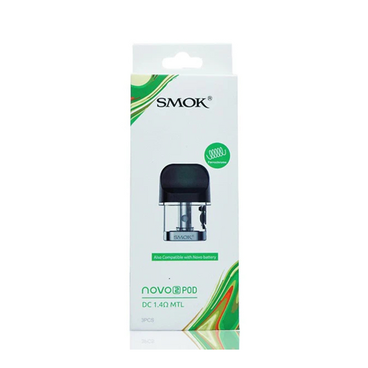 SMOK NOVO 2 REPLACEMENT POD DC 1.4 OHM MTL - PACK OF 3