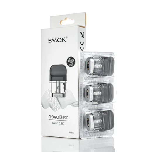 SMOK NOVO 3 MESH POD - 0.8 OHM - PACK OF 3