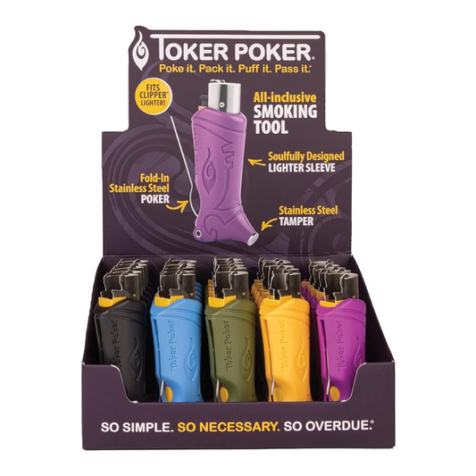 TOKER POKER MULTI CHARACTER CLIPPER - PACK OF 25