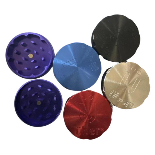 UBER GRINDER 2 INCHES WITHOUT SCREEN | ASSORTED COLORS