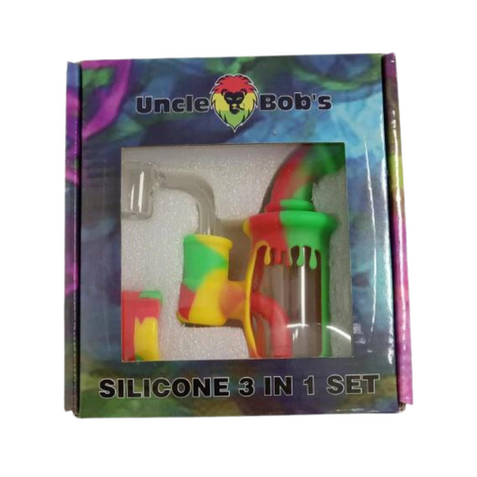 UNCLE BOB'S SILICONE 3 IN 1 SET ASSORTED